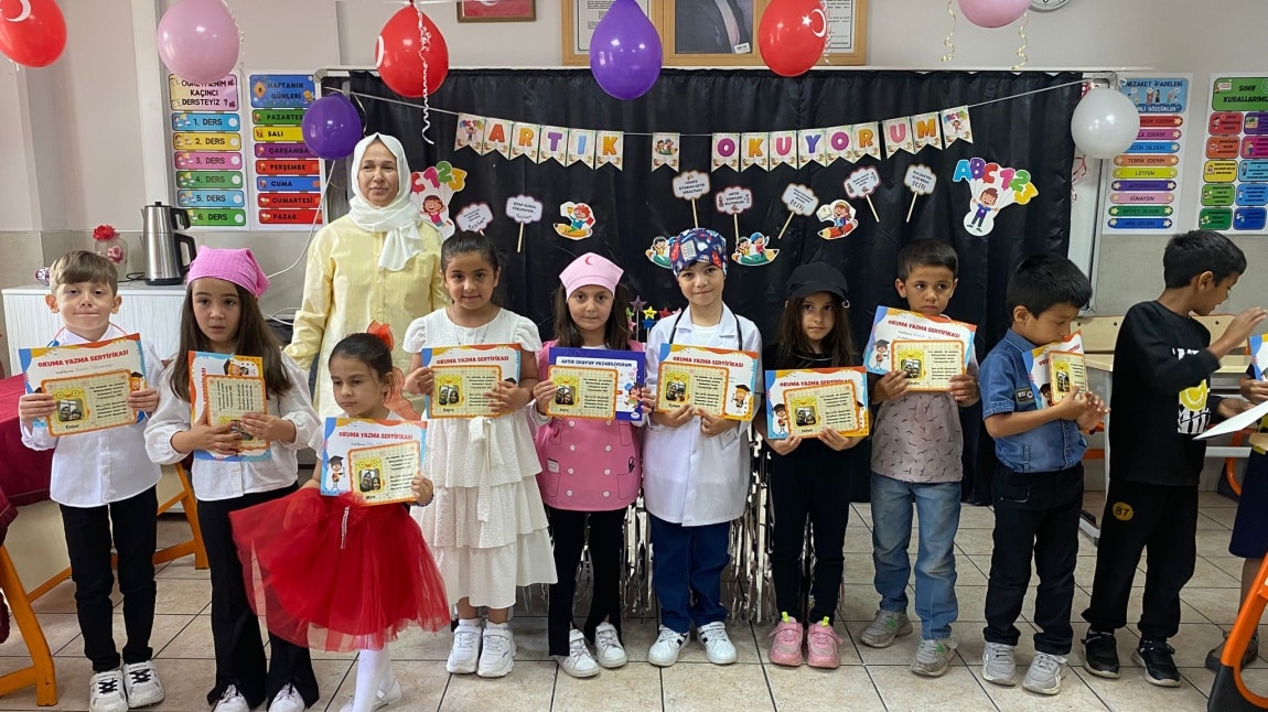 1/ A SINIFI OKUMA BAYRAMI ETKİNLİĞİMİZ 